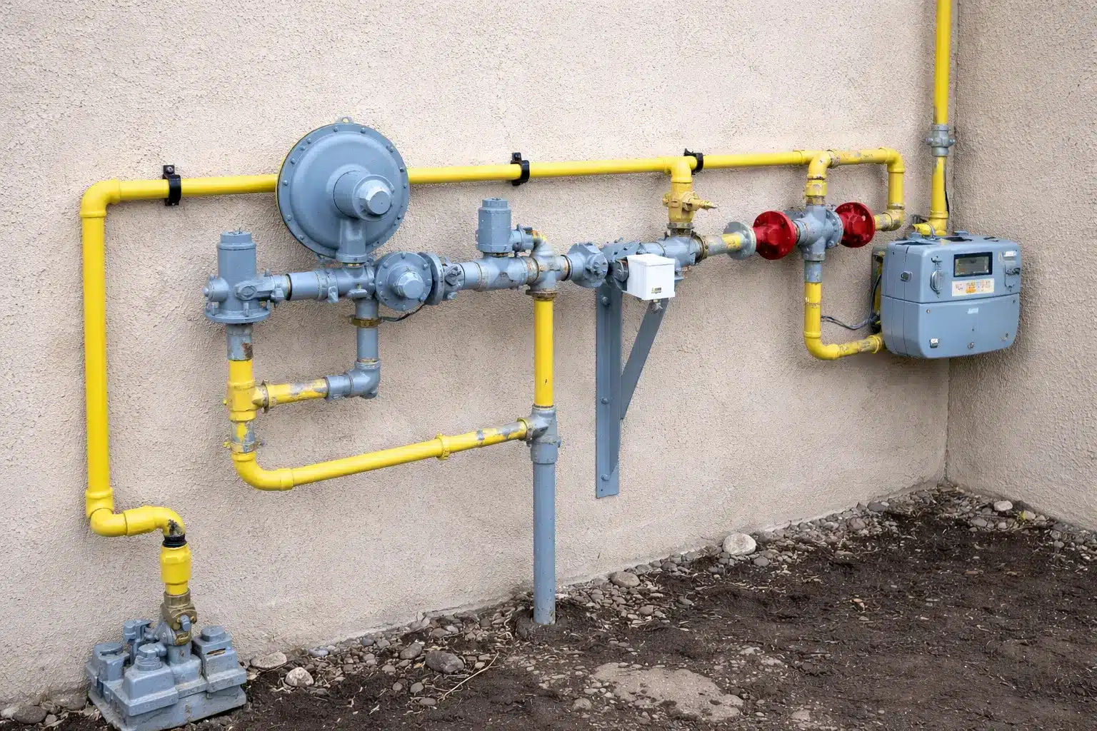 Plumber install gass installation